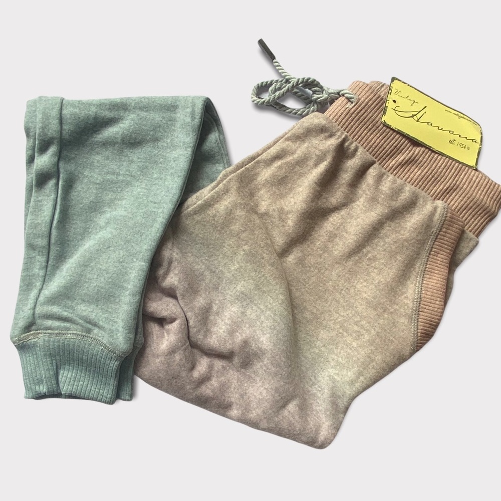Vintage Havana Womens Ombré Fleece Joggers